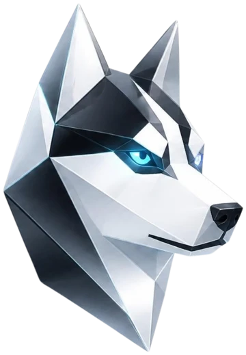 Gdegou.UX crystal Husky symbol